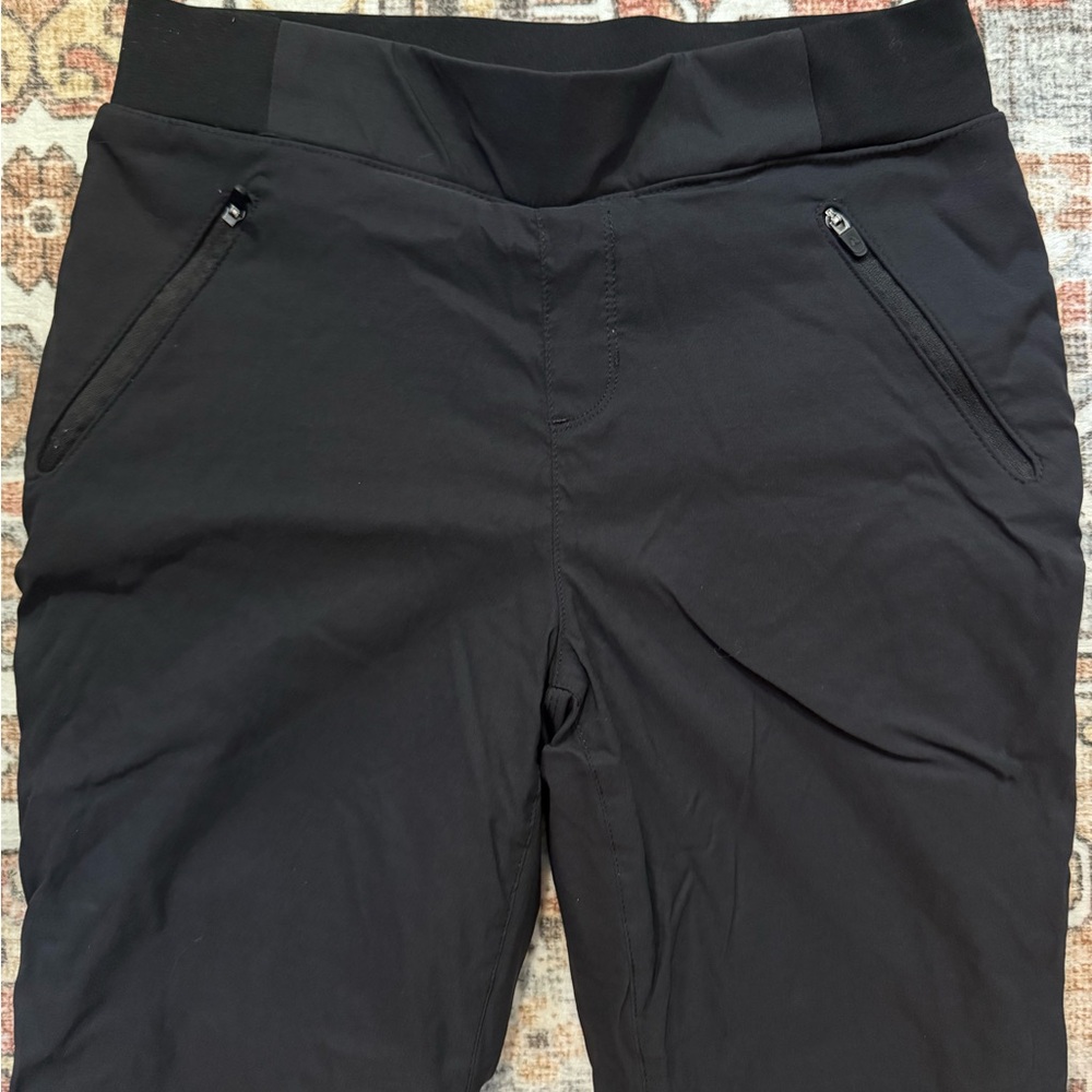 Eddie Bauer Black Warm Fleece Pants - Picture 3 of 6